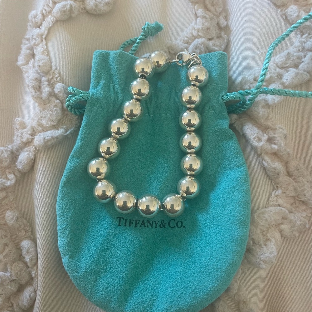 Tiffany & Co. Silver Beaded Bracelet